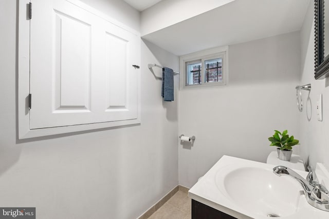 425 16th St SE, Washington, DC 20003 - bathroom with vanity and tile patterned floors
