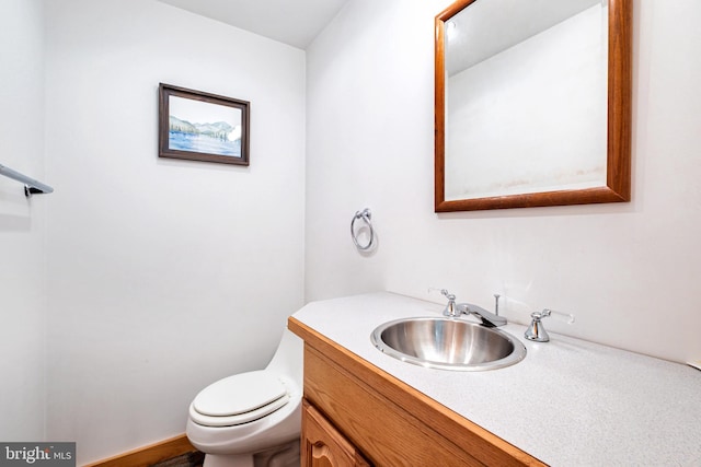 46 Grassy Lake Rd, Shamong, NJ 08088 - bathroom with vanity and toilet