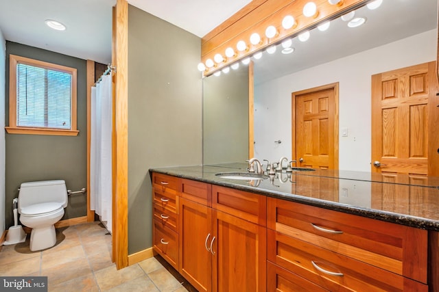 46 Grassy Lake Rd, Shamong, NJ 08088 - bathroom featuring vanity and tile patterned floors