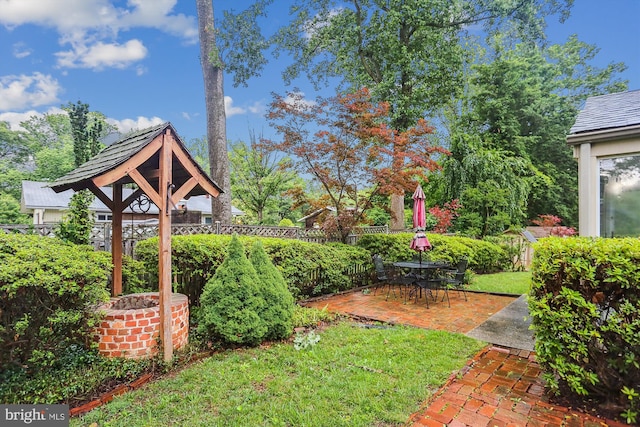 1606 Peacock Ln, Silver Spring, MD 20904 - fenced backyard featuring a patio area