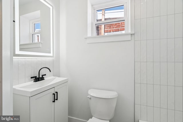 1835 Dudley St, Philadelphia, PA 19145 - bathroom featuring vanity and healthy amount of natural light
