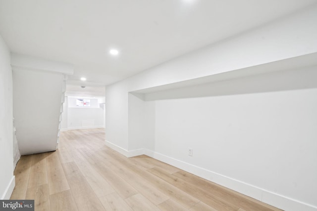 1835 Dudley St, Philadelphia, PA 19145 - empty room with recessed lighting and light wood-type flooring