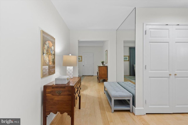 8101 Connecticut Ave Unit N-102, Chevy Chase, MD 20815 - hallway featuring light wood-style flooring