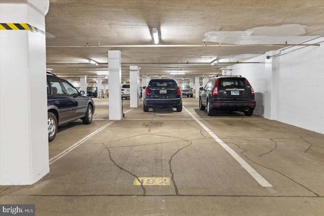 8101 Connecticut Ave Unit N-102, Chevy Chase, MD 20815 - view of parking garage