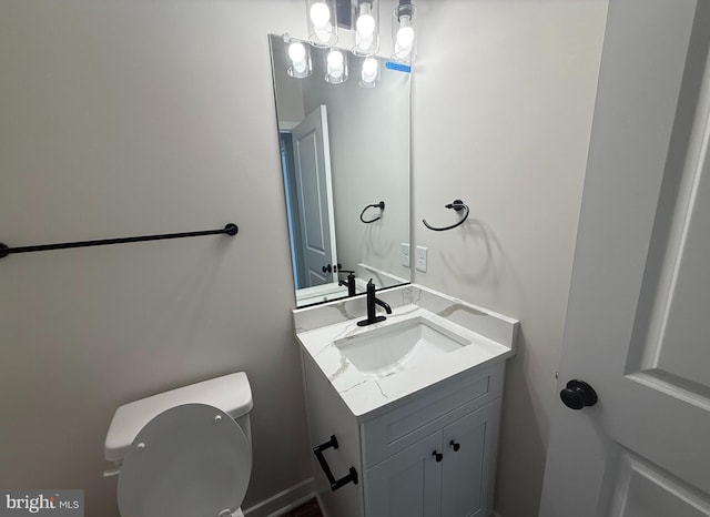 22 Clydesdale Rd, Fredericksburg, VA 22405 - bathroom featuring vanity and toilet