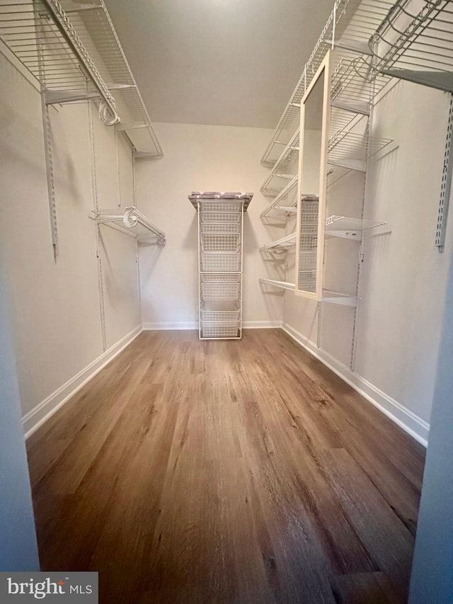 3176 Summit Square Dr Unit 4-D7, Oakton, VA 22124 - walk in closet with wood finished floors