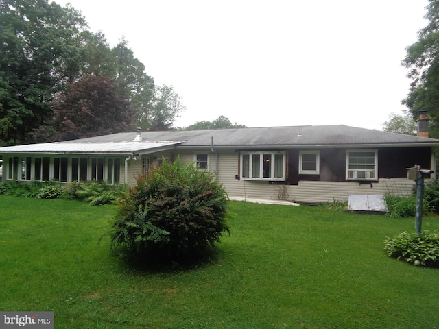 4350 Back Maitland Rd, Mcclure, PA 17841 - rear view of property with a yard and cooling unit