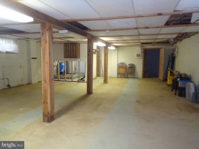 4350 Back Maitland Rd, Mcclure, PA 17841 - view of unfinished basement