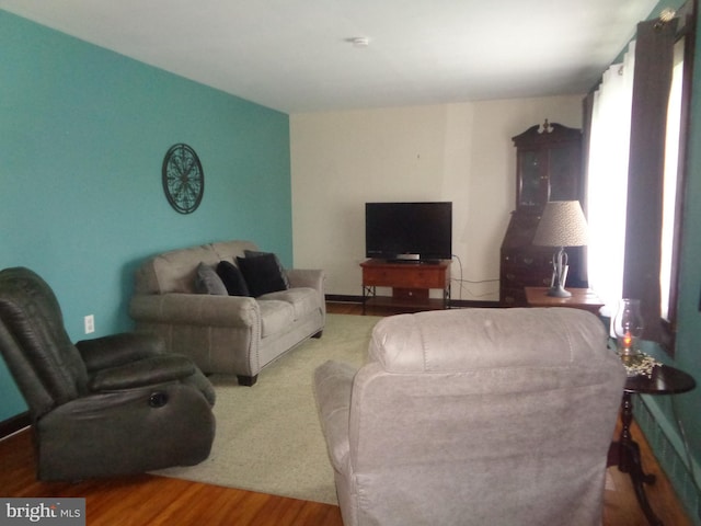 4350 Back Maitland Rd, Mcclure, PA 17841 - living area with wood finished floors
