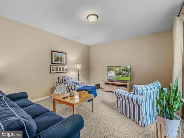 158 Dinwiddie Way, Kearneysville, WV 25430 - living area featuring carpet floors and baseboards