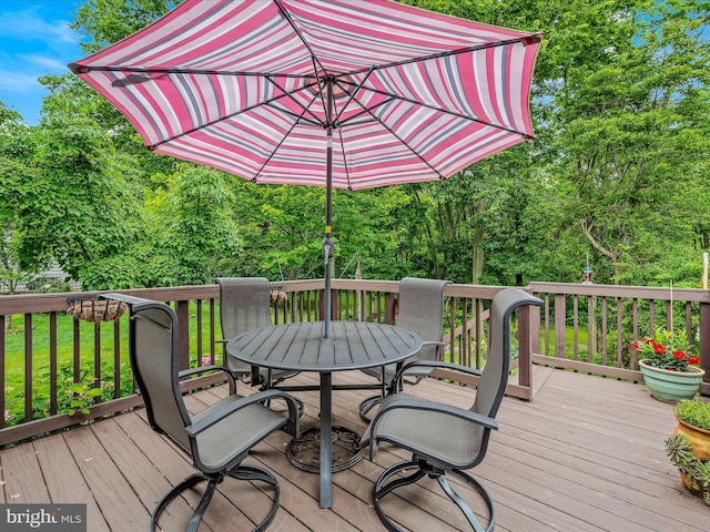 158 Dinwiddie Way, Kearneysville, WV 25430 - deck featuring outdoor dining space