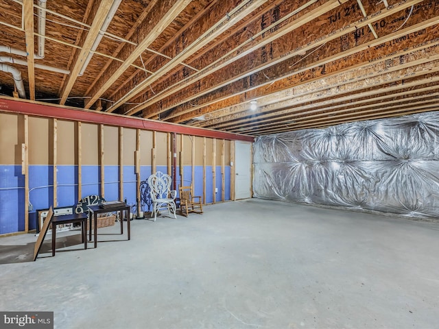 158 Dinwiddie Way, Kearneysville, WV 25430 - view of unfinished below grade area
