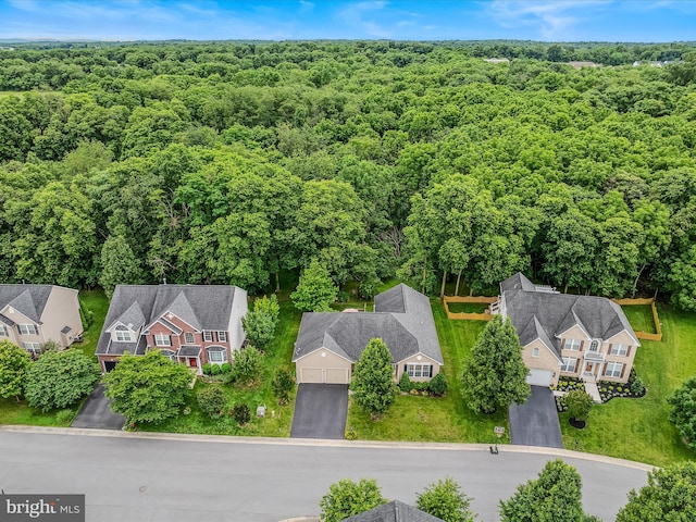158 Dinwiddie Way, Kearneysville, WV 25430 - aerial perspective of suburban area with a forest