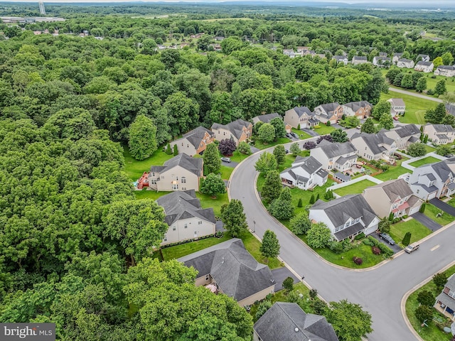 158 Dinwiddie Way, Kearneysville, WV 25430 - aerial view of residential area with a heavily wooded area