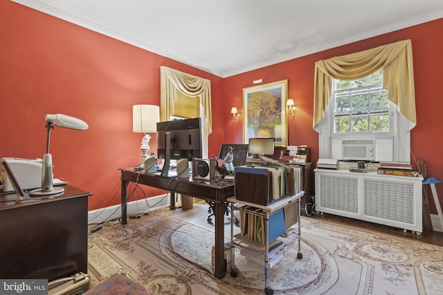 4332 N Charles St, Baltimore, MD 21218 - office space with cooling unit and ornamental molding