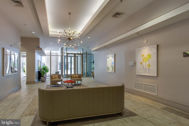 3650 S Glebe Rd Unit 239, Arlington, VA 22202 - community lobby with recessed lighting