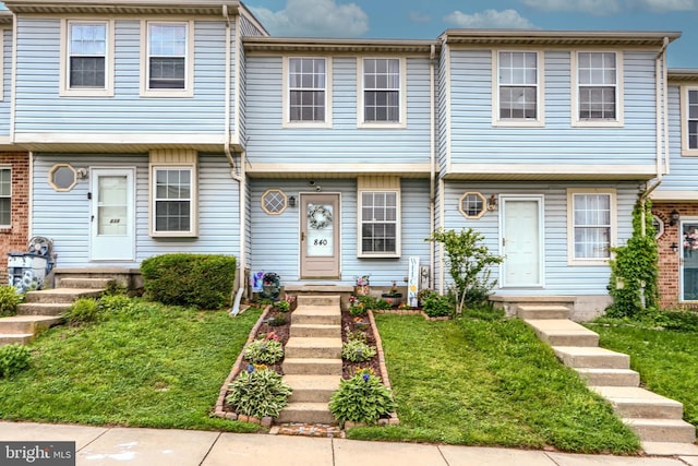 840 W Spring Meadow Ct, Edgewood, MD 21040 - view of property with entry steps