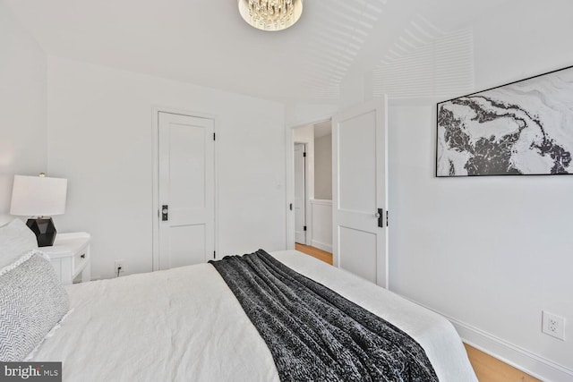 1539 K St SE, Washington, DC 20003 - bedroom featuring baseboards and wood finished floors