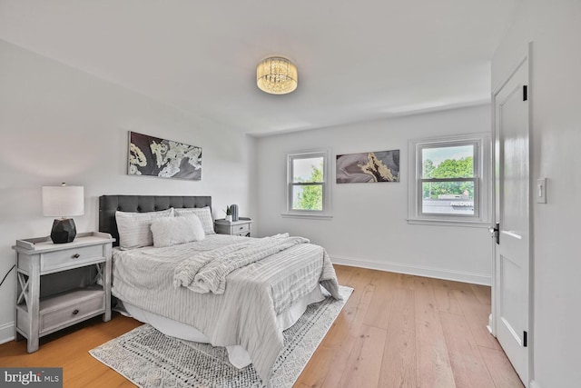 1539 K St SE, Washington, DC 20003 - bedroom featuring multiple windows and light wood-type flooring