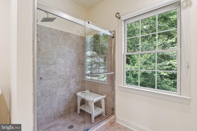1508 Cornerstone Ct, Crownsville, MD 21032 - full bathroom featuring a stall shower and healthy amount of natural light