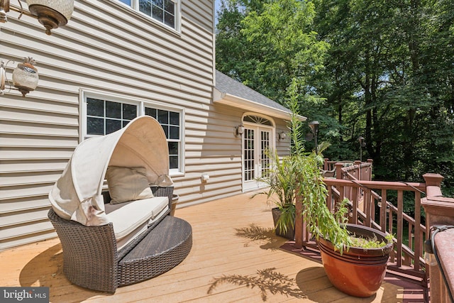 1508 Cornerstone Ct, Crownsville, MD 21032 - view of deck