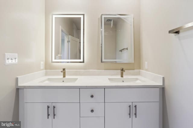 4900 D St SE, Washington, DC 20019 - bathroom featuring double vanity