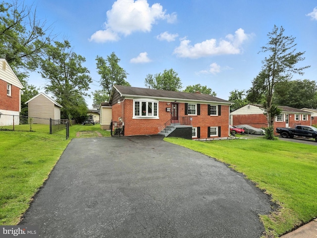 2205 Culpeper Dr, Woodbridge, VA 22191 - view of front of house with brick siding and driveway
