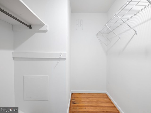 110 Wembley Rd, Wilmington, DE 19808 - walk in closet with wood finished floors
