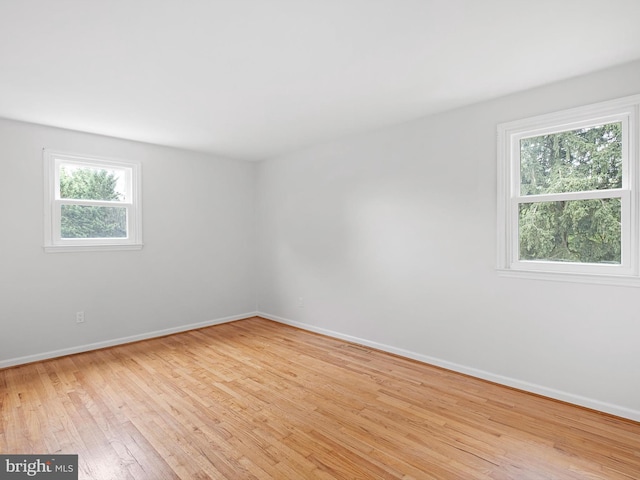 110 Wembley Rd, Wilmington, DE 19808 - empty room with light wood-style floors and baseboards