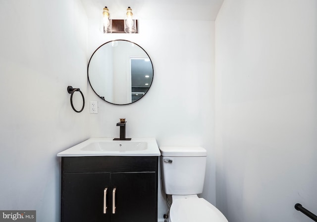 1354 Green St, Reading, PA 19604 - bathroom featuring vanity and toilet