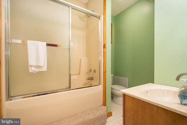 60 Barbaras Way, Mc Henry, MD 21541 - full bath featuring combined bath / shower with glass door, vanity, and tile patterned floors