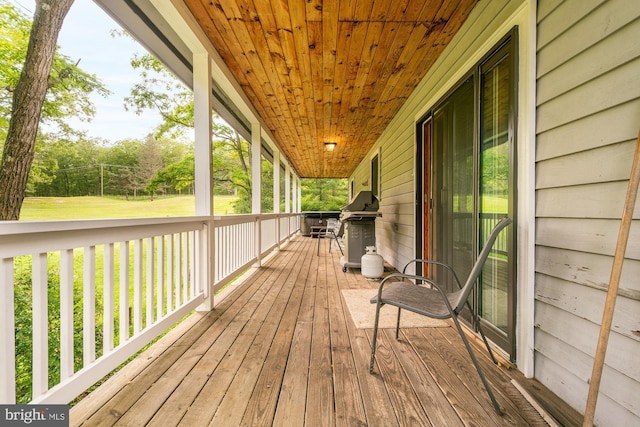 60 Barbaras Way, Mc Henry, MD 21541 - deck featuring a grill