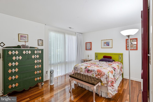 8615 Acorn Cir, Vienna, VA 22180 - bedroom featuring wood finished floors and baseboards