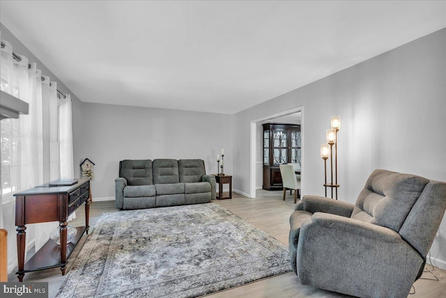 19 Oniontown Rd, Medford, NJ 08055 - living room with plenty of natural light and light wood-type flooring