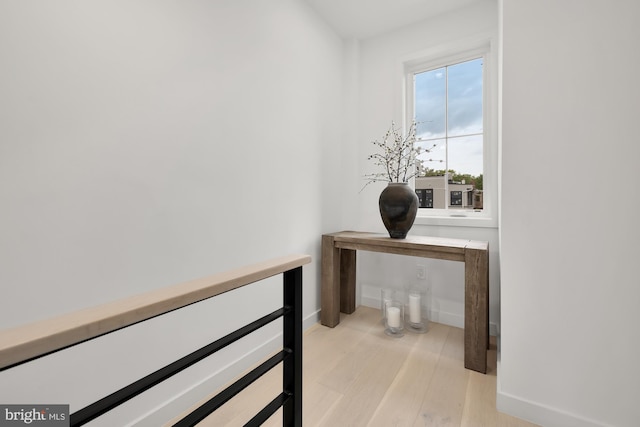 146 S St NW Unit B, Washington, DC 20001 - unfurnished office featuring baseboards and light wood-style flooring