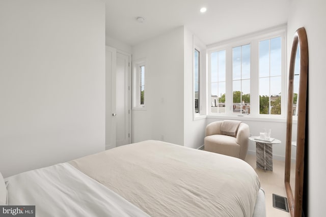 146 S St NW Unit B, Washington, DC 20001 - bedroom featuring recessed lighting and baseboards
