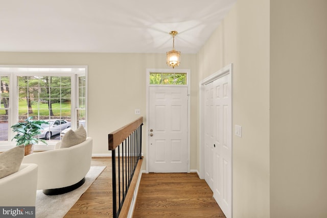 1937 Hickory Hill Ln, Silver Spring, MD 20906 - entrance foyer featuring healthy amount of natural light and wood finished floors