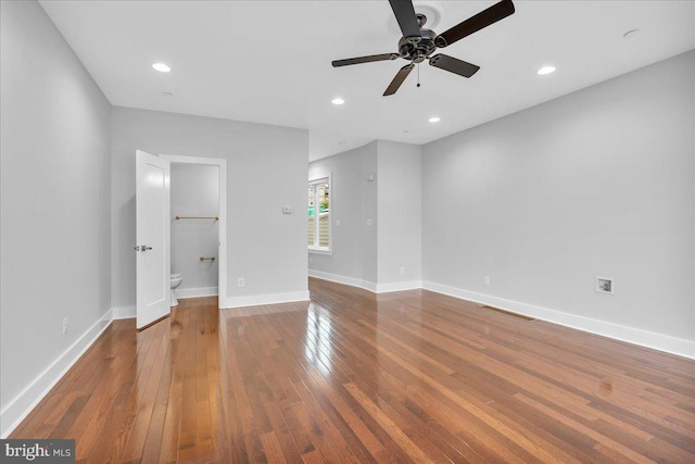 144 Levering St, Philadelphia, PA 19127 - unfurnished room with a ceiling fan and wood-type flooring