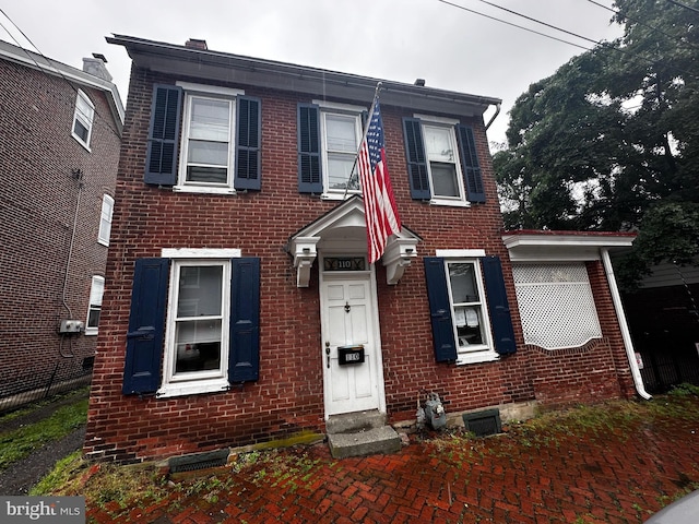 110 Chestnut St, Pottstown, PA 19464 - view of front of property with brick siding
