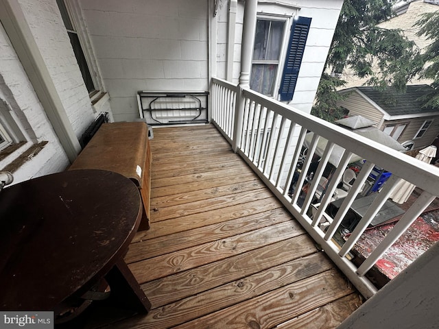 110 Chestnut St, Pottstown, PA 19464 - view of wooden terrace
