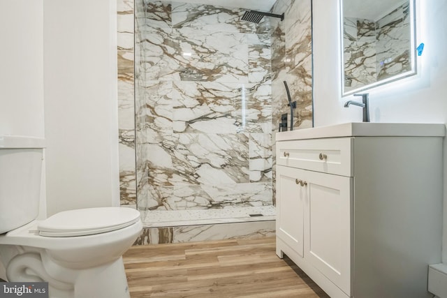 121 Almond Ct, Milford, PA 18337 - bathroom featuring vanity and a marble finish shower