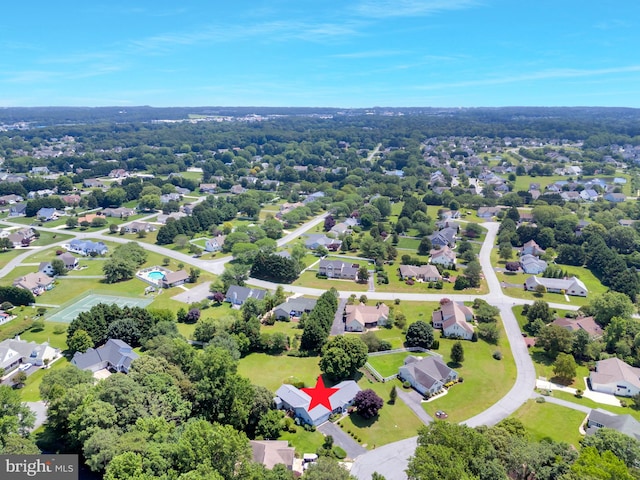5 Michael Ct, Rehoboth Beach, DE 19971 - aerial perspective of suburban area