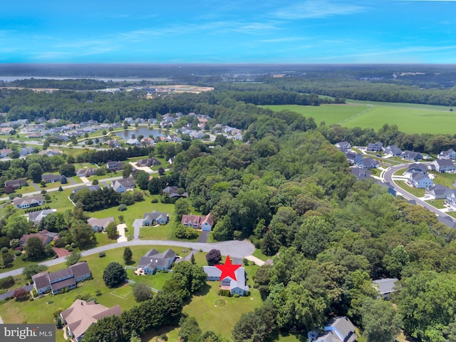 5 Michael Ct, Rehoboth Beach, DE 19971 - aerial overview of property's location featuring nearby suburban area and a large body of water