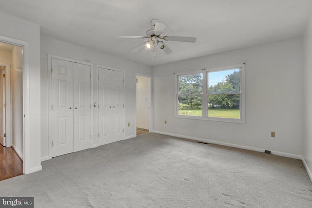 5 Michael Ct, Rehoboth Beach, DE 19971 - unfurnished bedroom with carpet flooring and ceiling fan