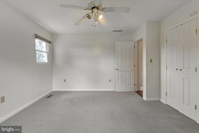 5 Michael Ct, Rehoboth Beach, DE 19971 - unfurnished bedroom with carpet floors and a ceiling fan