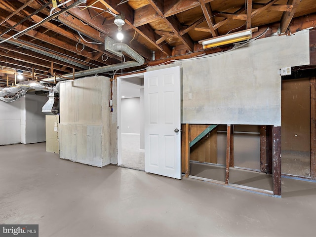 901 Vanderwood Rd, Baltimore, MD 21228 - view of unfinished below grade area