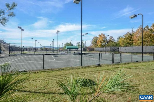 3190 Prestwick Pl, Keswick, VA 22947 - view of tennis court