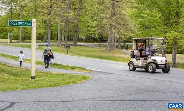 3190 Prestwick Pl, Keswick, VA 22947 - view of asphalt road