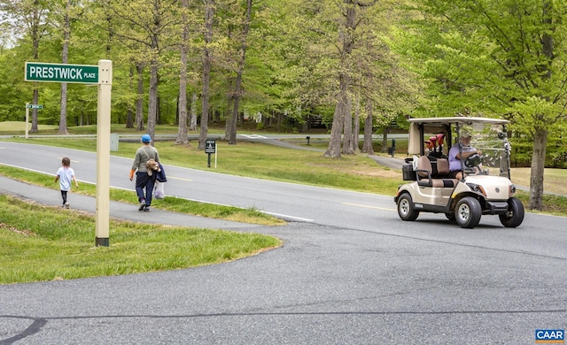 3190 Prestwick Pl, Keswick, VA 22947 - view of asphalt road