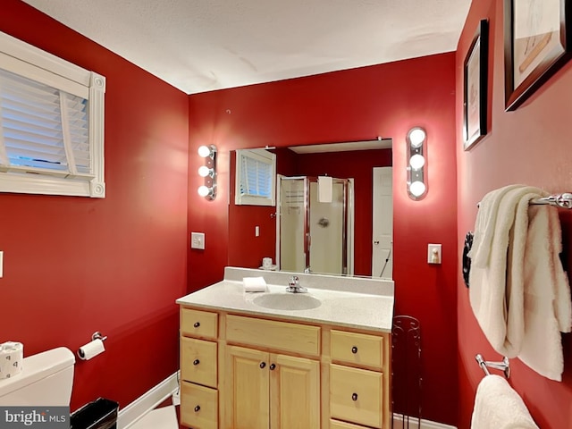 3067 Shingle Camp Rd, Mc Henry, MD 21541 - full bath featuring vanity and a shower with shower door
